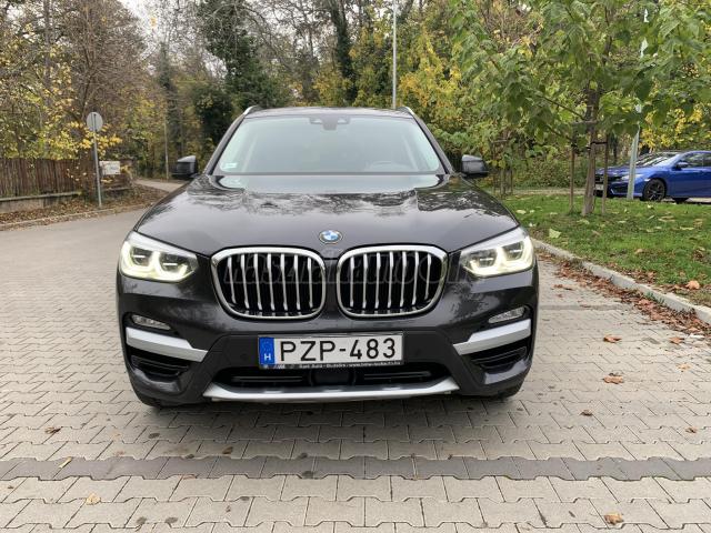 BMW X3 xDrive30i Luxury (Automata) Magyarországi. Végig szervizelt. Távolságtartó tempomat. Bör. Navi. Led