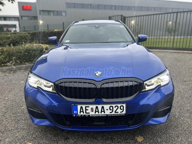 BMW 330d xDrive M Sport (Automata) Garanciális.Magánszemély. Portimao Blue.Panorámatető