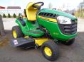 JOHN DEERE E100 USA 17.5 LE fűnyírótraktor fűnyíró traktor készletröl eladó!