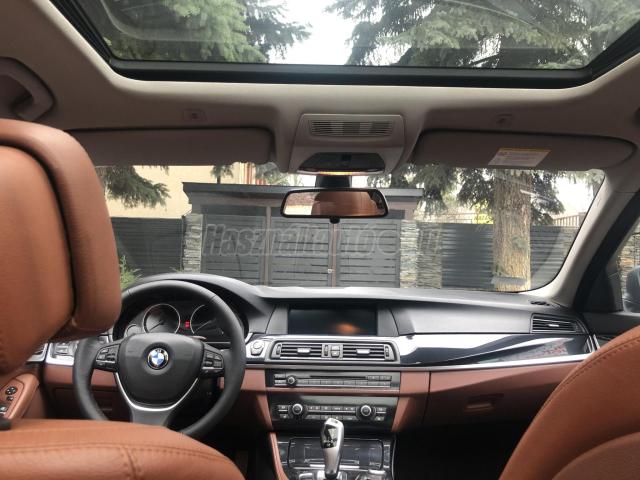 BMW 520d Touring Panoráma tető .gyöngyház barna metál. barna bőr belső. Automata