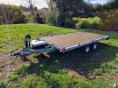 TPV TRAILERS síkplatós tréler trailer autószállító utánfutó 2.6 tonnás