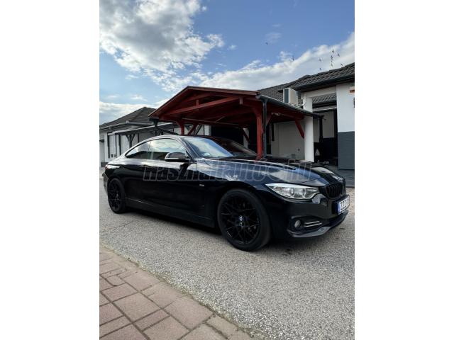 BMW 420d (Automata) LUXURY EDITION - BARNA BŐR BELSŐVEL ÉS M KIEGÉSZÍTŐKKEL