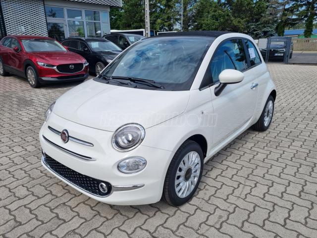 FIAT 500 500C 1.0 BSG Dolce Vita Gelato fehér fényezéssel. Készletről!